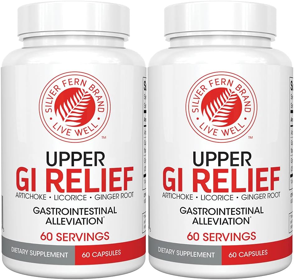 Silver Fern GI Relief - Natural Herbal Supplement for Gut Health