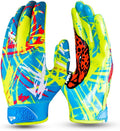 Cheetah Rapid Strike Football Gloves for Adults & Kids - Supreme Grip