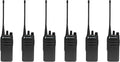 6 Pack Motorola CP100D Analog UHF Two Way Radio - Reliable Fleet Kit