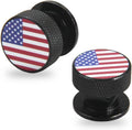 Welding Hood Pipeliner Helmet Fasteners - Durable Aluminum USA Flag