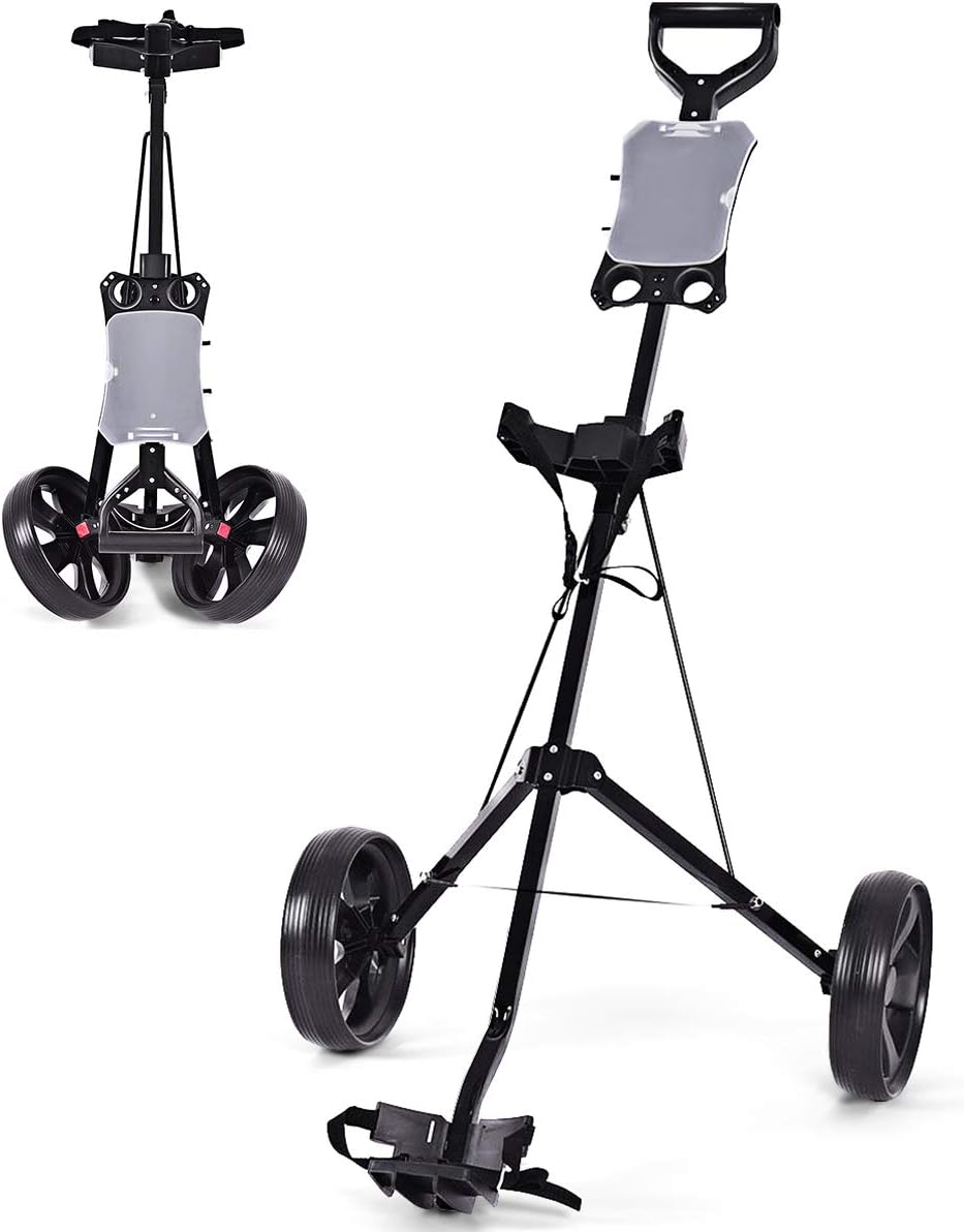 Tangkula Lightweight Golf Push Cart