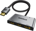 DisplayPort Splitter for 3 Monitors Adapter - 4K@60Hz MST Hub