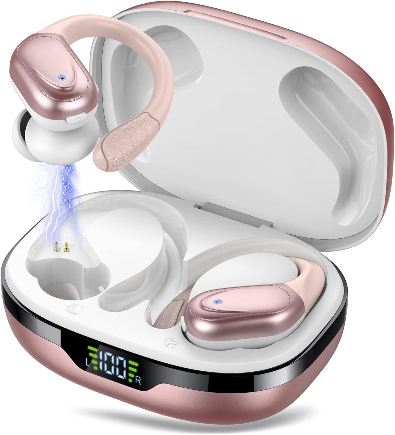 60hrs Playtime Deep Bass Sports Earbuds by CASCHO