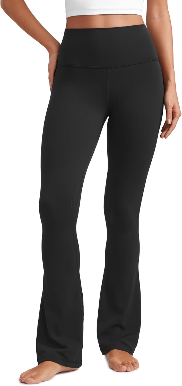 CRZ YOGA Butterluxe High Waist Mini Flared Leggings for Women