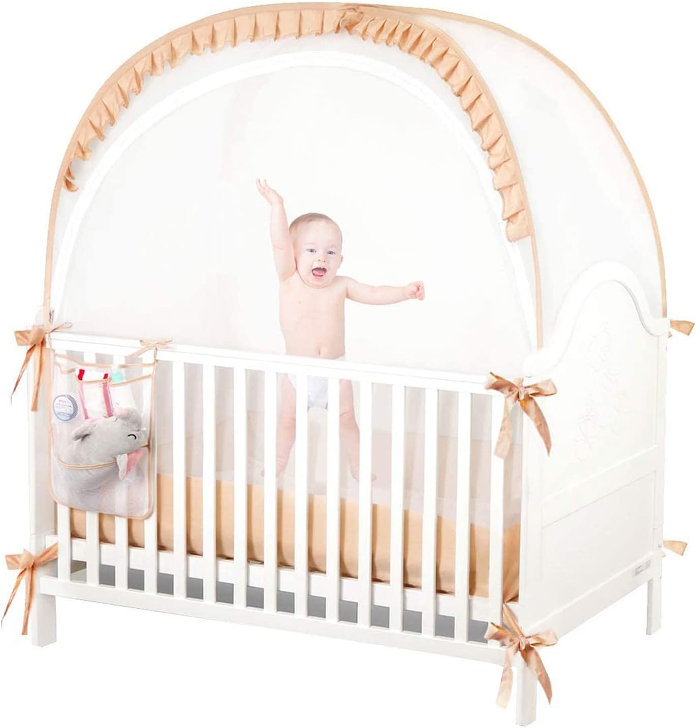 JOINSI Baby Crib Safety Tent - Keep Baby Secure