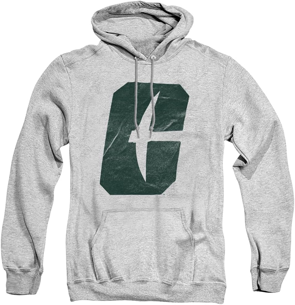 Official Collegiate Distressed Logo Hoodie for Everyday Wear