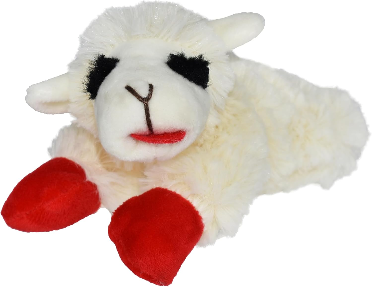 Soft & Squeaky Lamb Chop Toy for Dogs