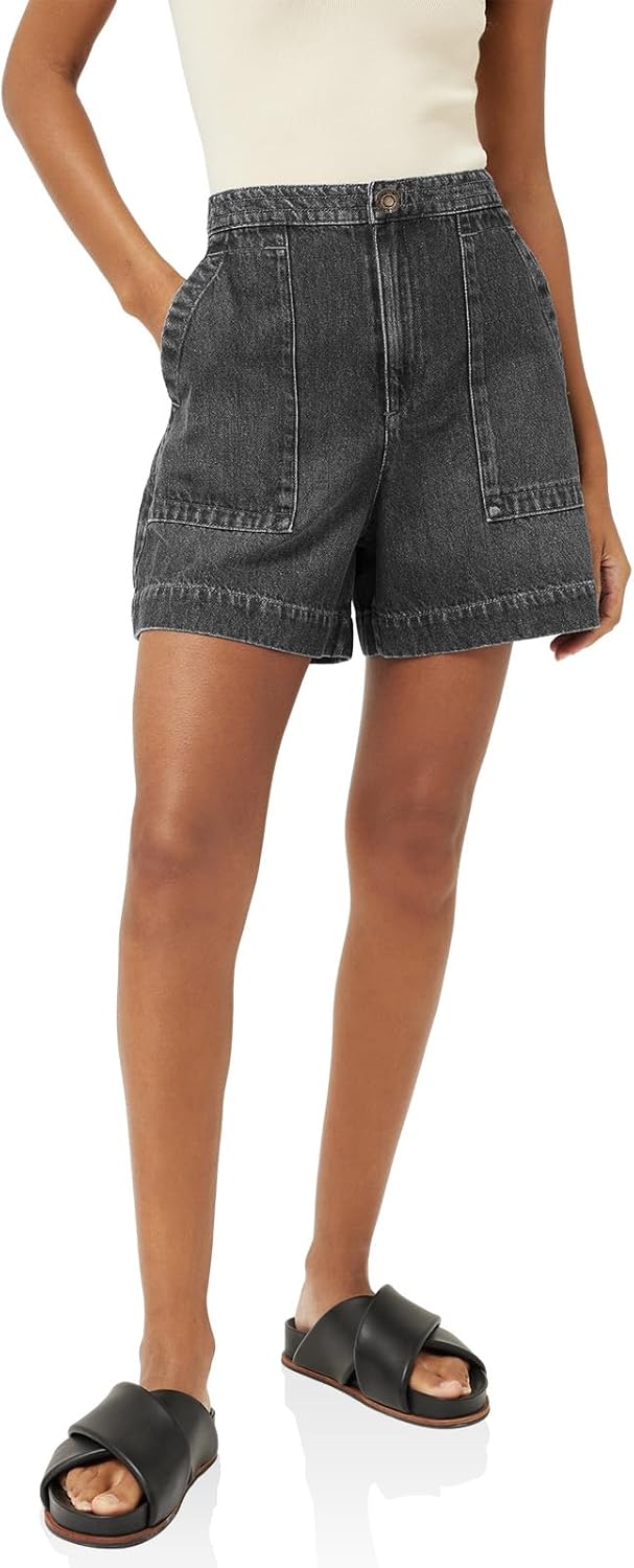 Casual High Waisted Denim Shorts for Women - Stylish Summer Wear