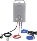 Tankless Water Heater Portable Propane 1.58 GPM - Quick Setup