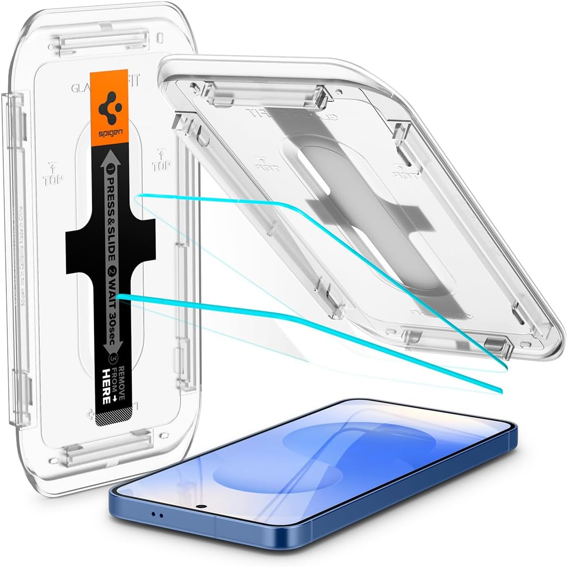 Spigen Tempered Glass Screen Protector for Galaxy S25 Plus