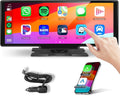 Podofo 10.26in Wireless Carplay Screen for Car - Easy Plug-and-Play