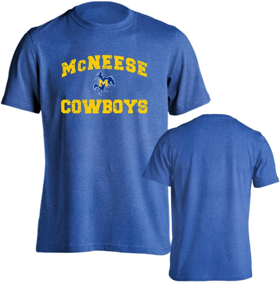 Sport Your Gear NCAA Distressed Retro Short Sleeve T-Shirt