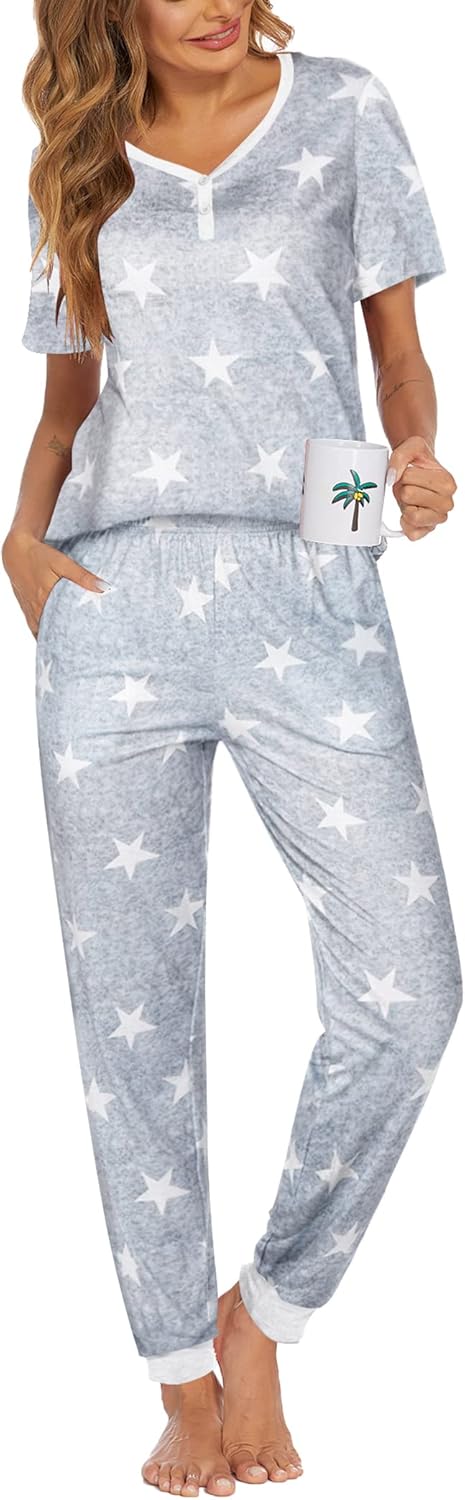 Ekouaer Pajamas for Women Set - Soft and Stylish Lounge Set