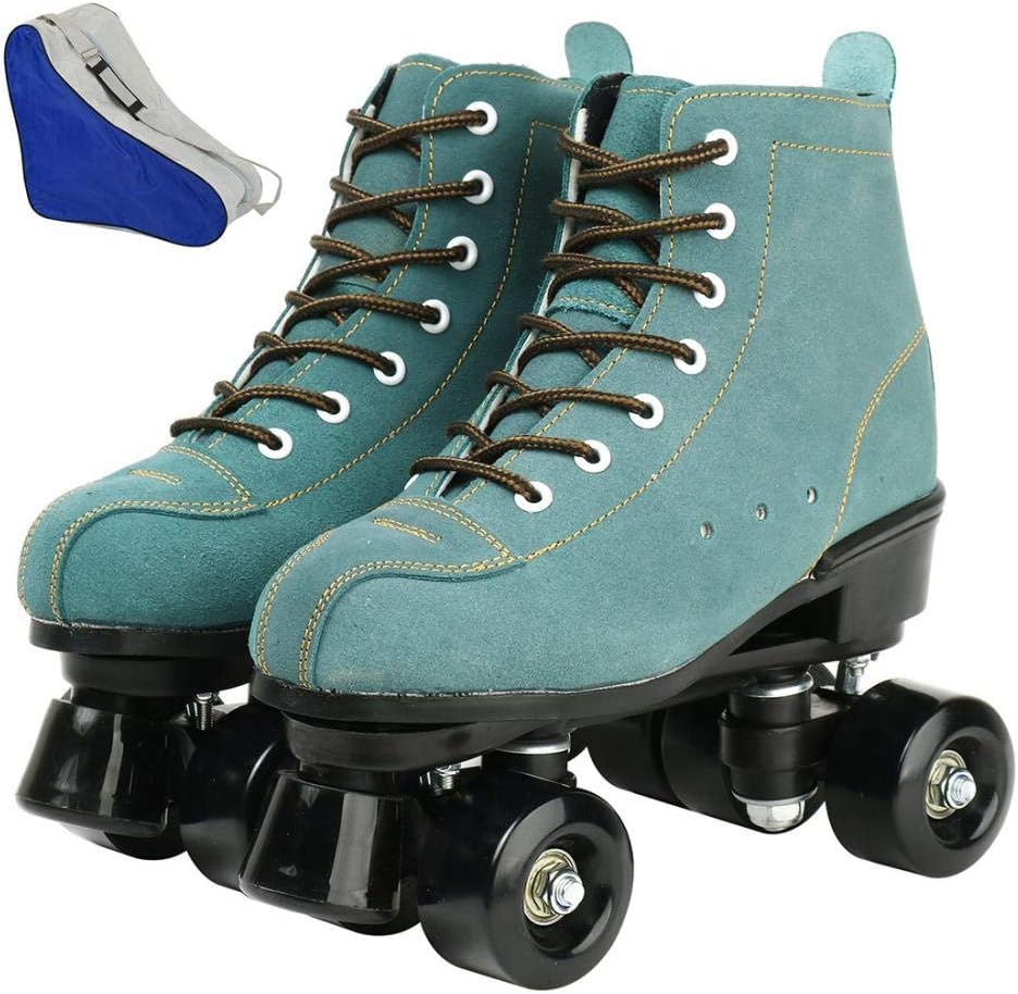 Classic Double-Row Roller Skates for Men and Women - High-Top
