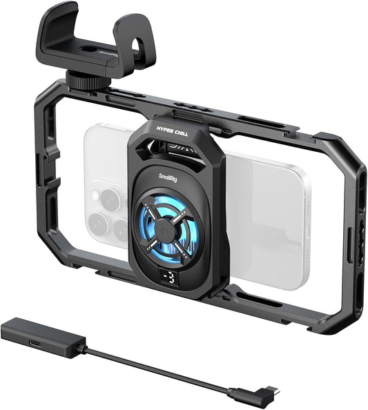 SMALLRIG Universal Hyper Chill Cooling Phone Cage for iPhone 17