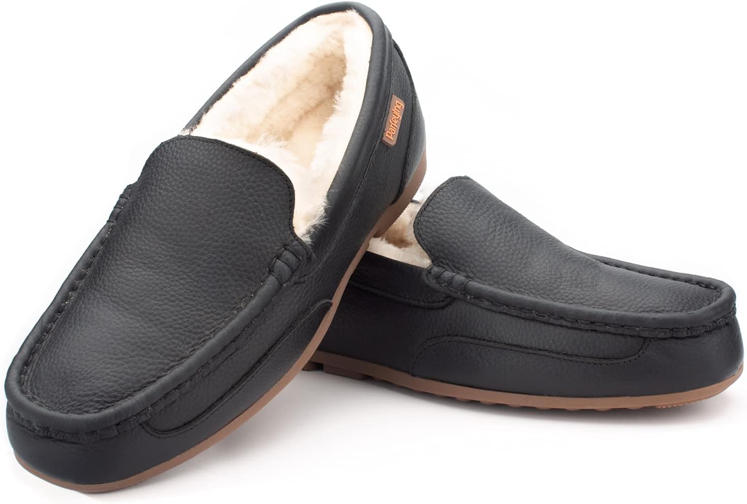 Cozy Memory Foam Sheepskin Moccasins