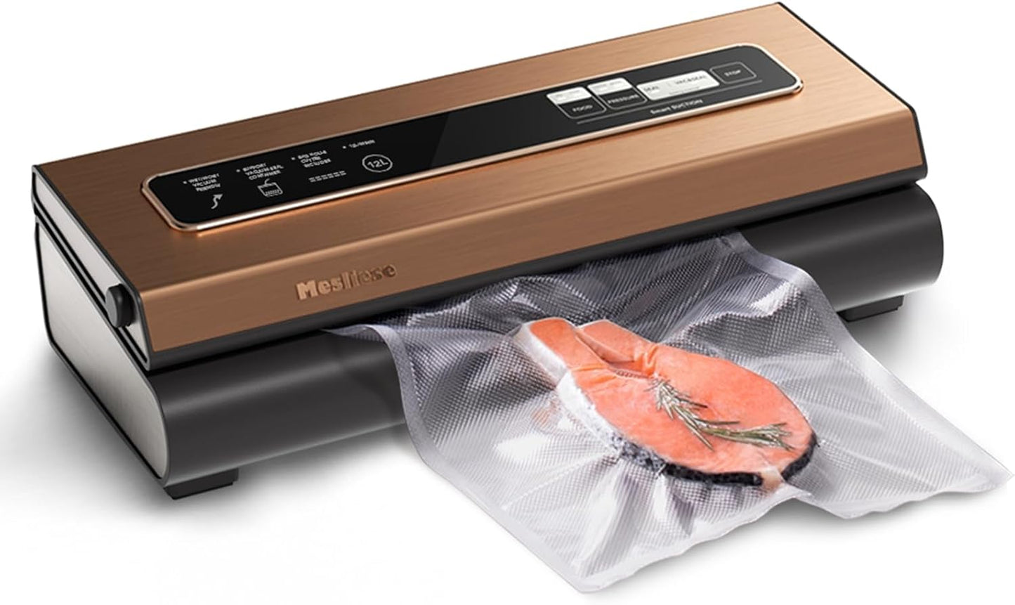 Vacuum Sealer Machine Powerful 90Kpa Precision Food Preservation