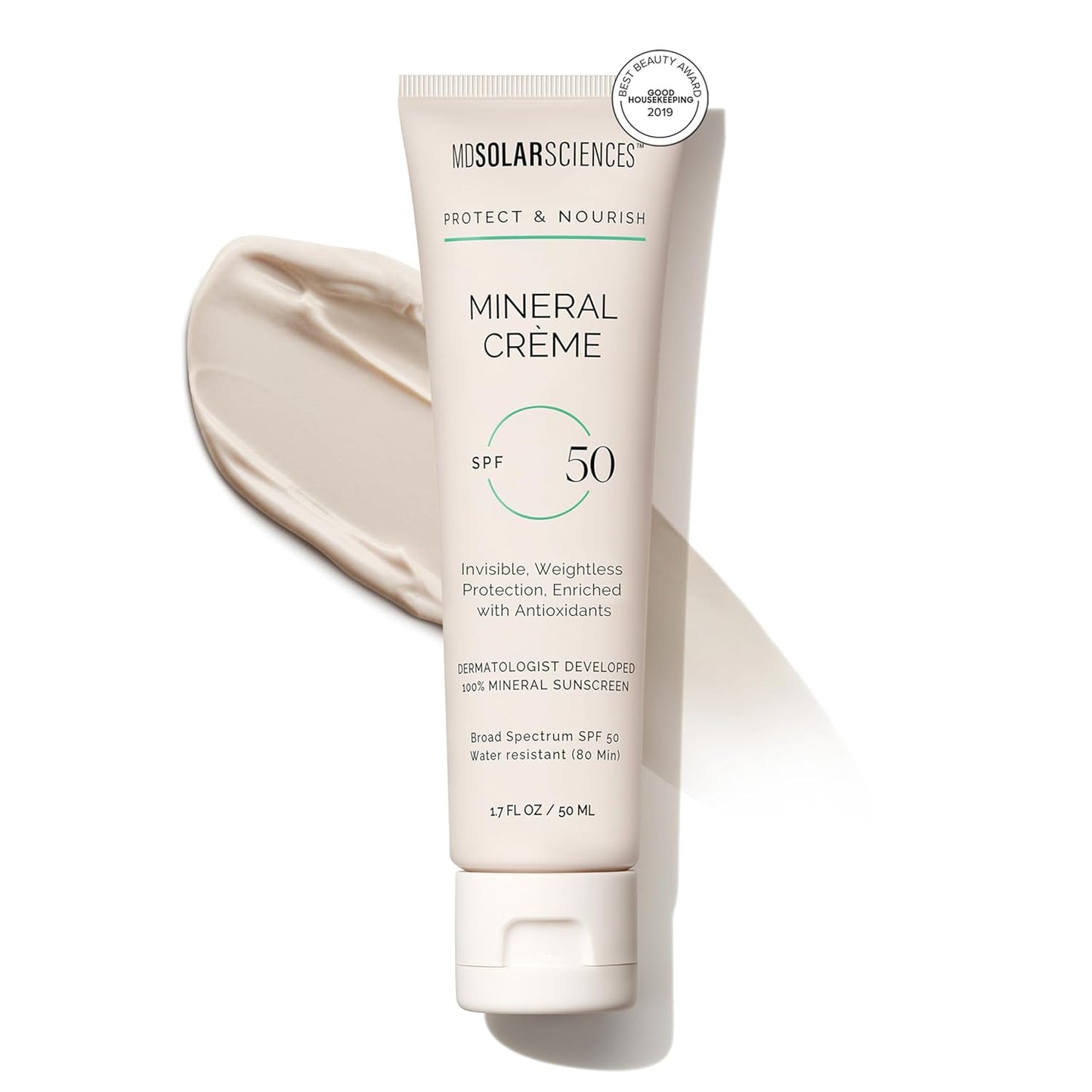 MDSolarSciences Mineral Creme SPF 50 Sunscreen for Face Review