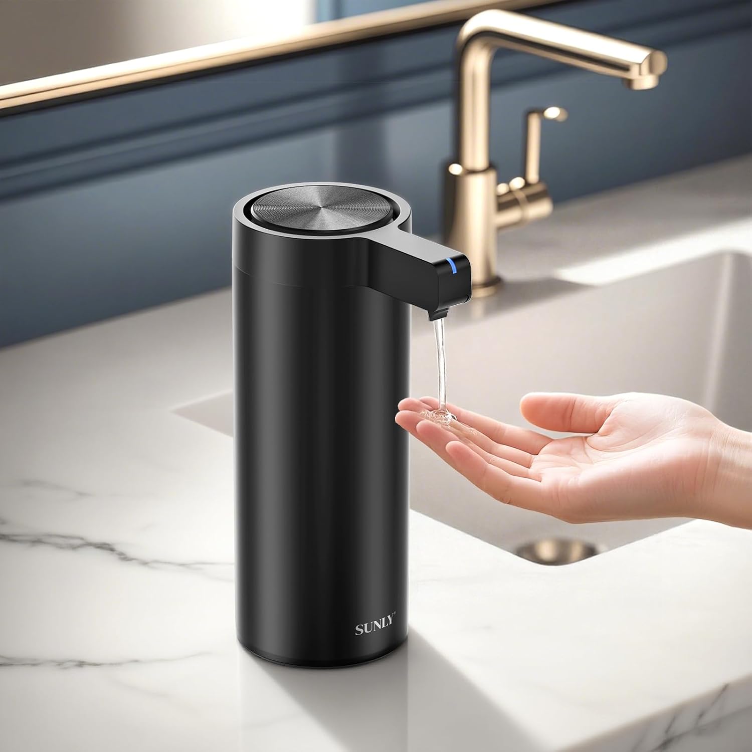 Touchless Automatic Soap Dispenser with Clog-Free Pump Technology