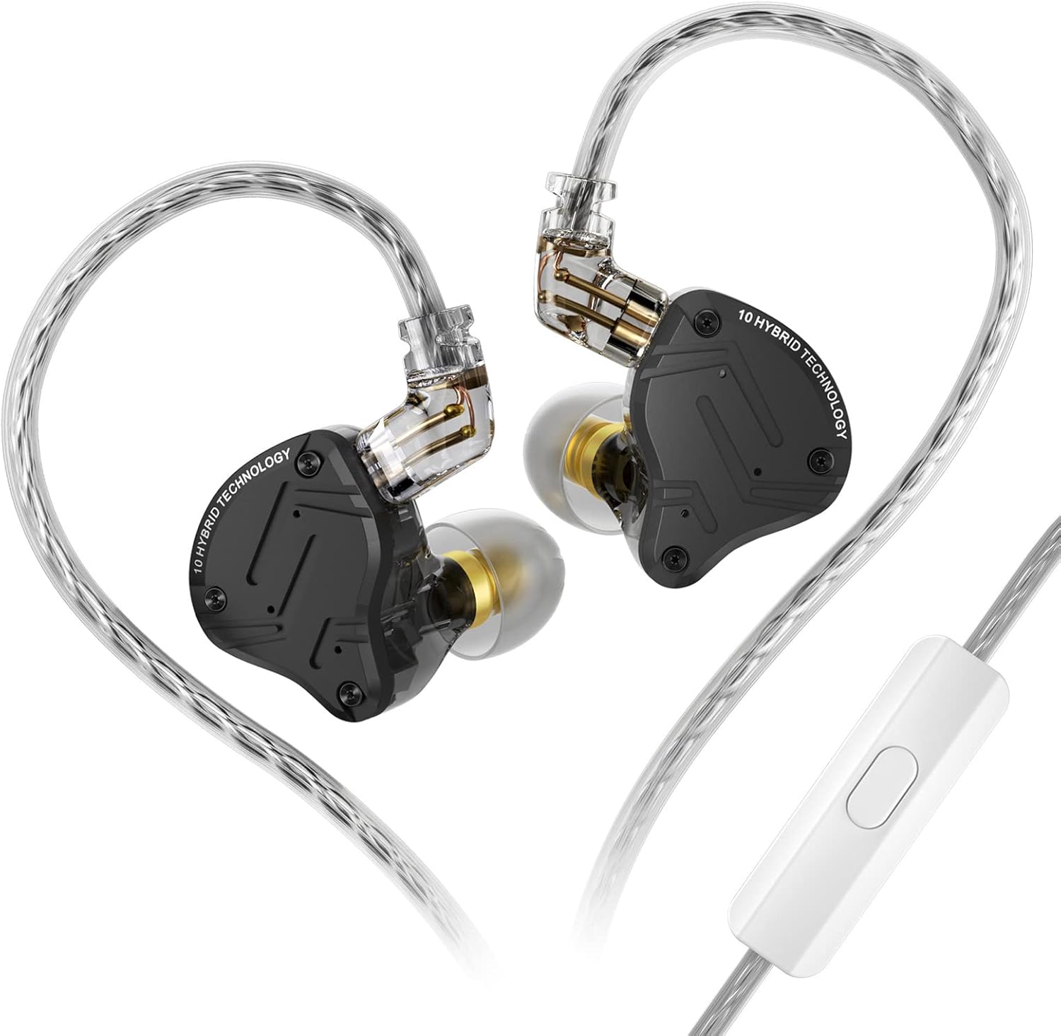 HiFi Hybrid Driver Wired Earbuds for Musicians