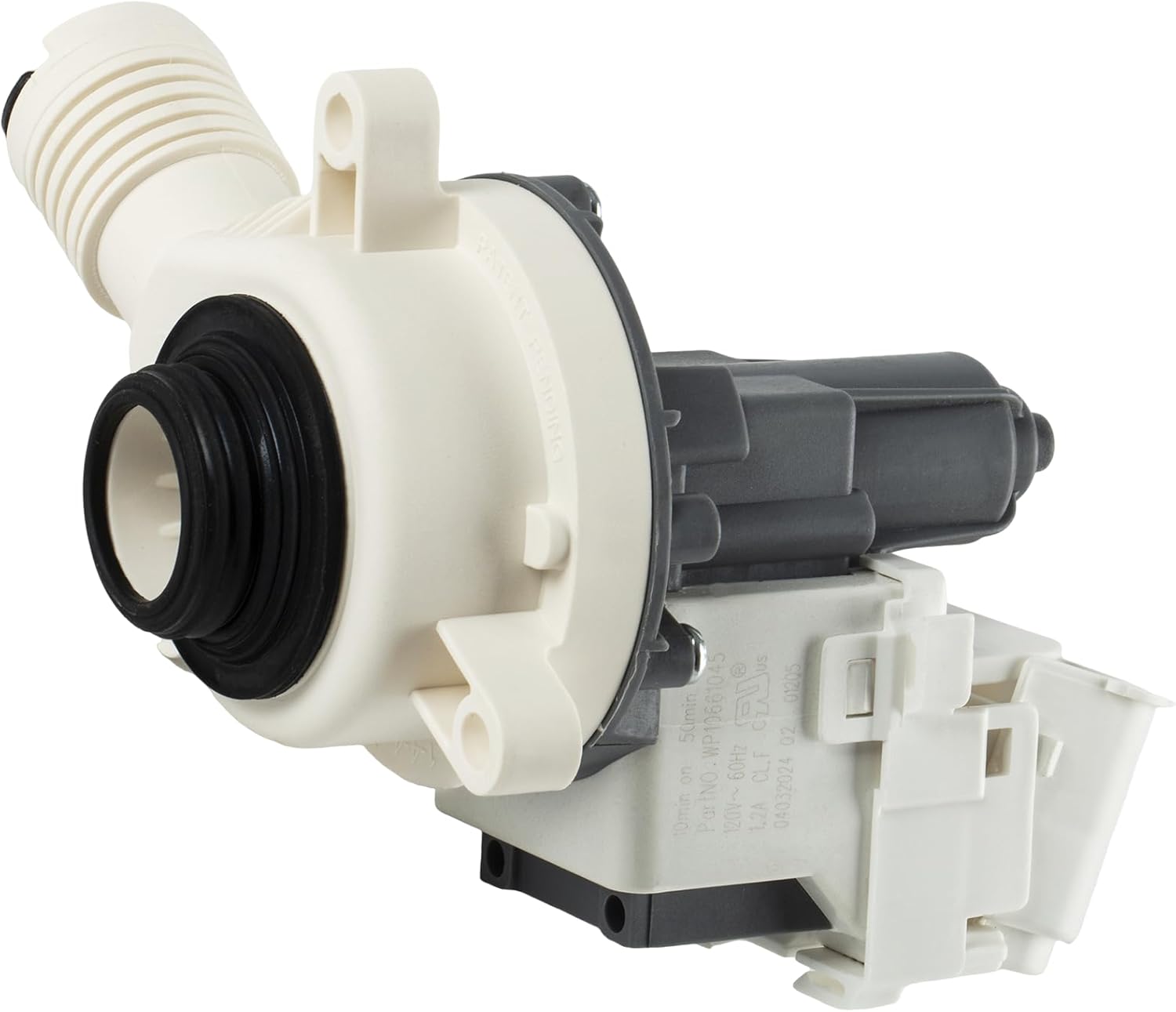 W10661045 Washer Drain Pump for Whirlpool and More Brands