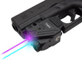HiLight Tactical P3PCL Cyan Laser 700 Lumens Flashlight - Dual Laser