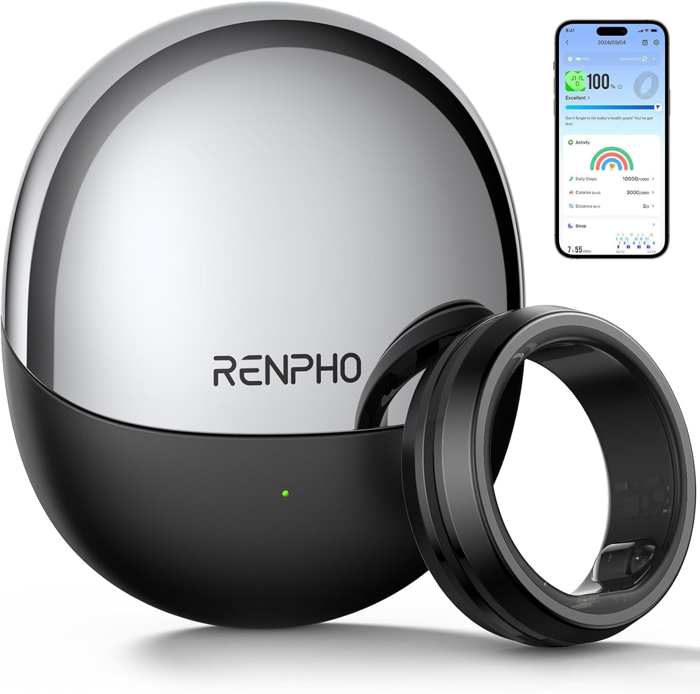 RENPHO Lynx Smart Ring: Fitness Tracker for All-Day Wear