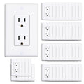 Decorator Receptacle Outlet 15Amp/125V White - Smooth, Durable Fit