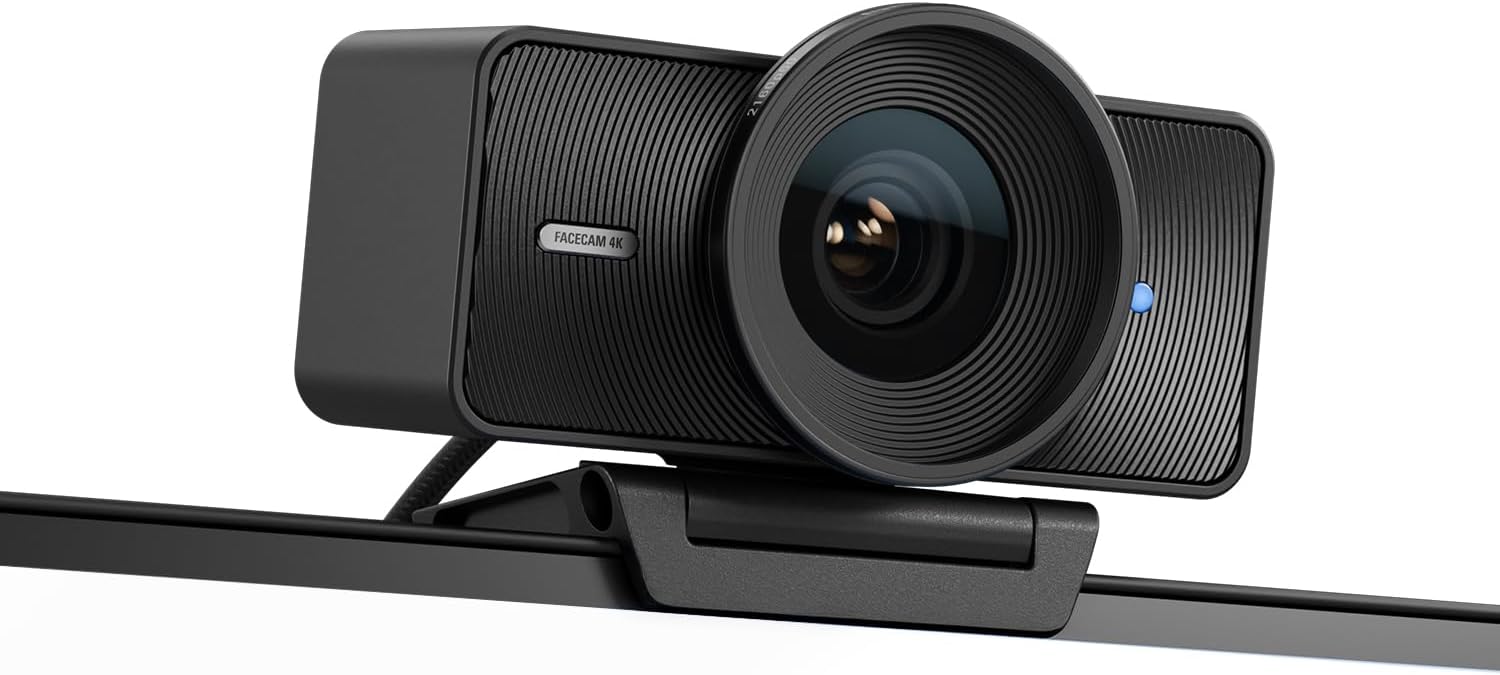 Elgato Facecam 4K Webcam with DSLR-Like Control and Effects