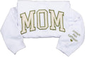 Mama Sweatshirt for Women with Faux Fur Name Embroidery - Custom