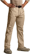 CQR Men's Flex Stretch Tactical Pants - Durable, Lightweight Fit Shoes