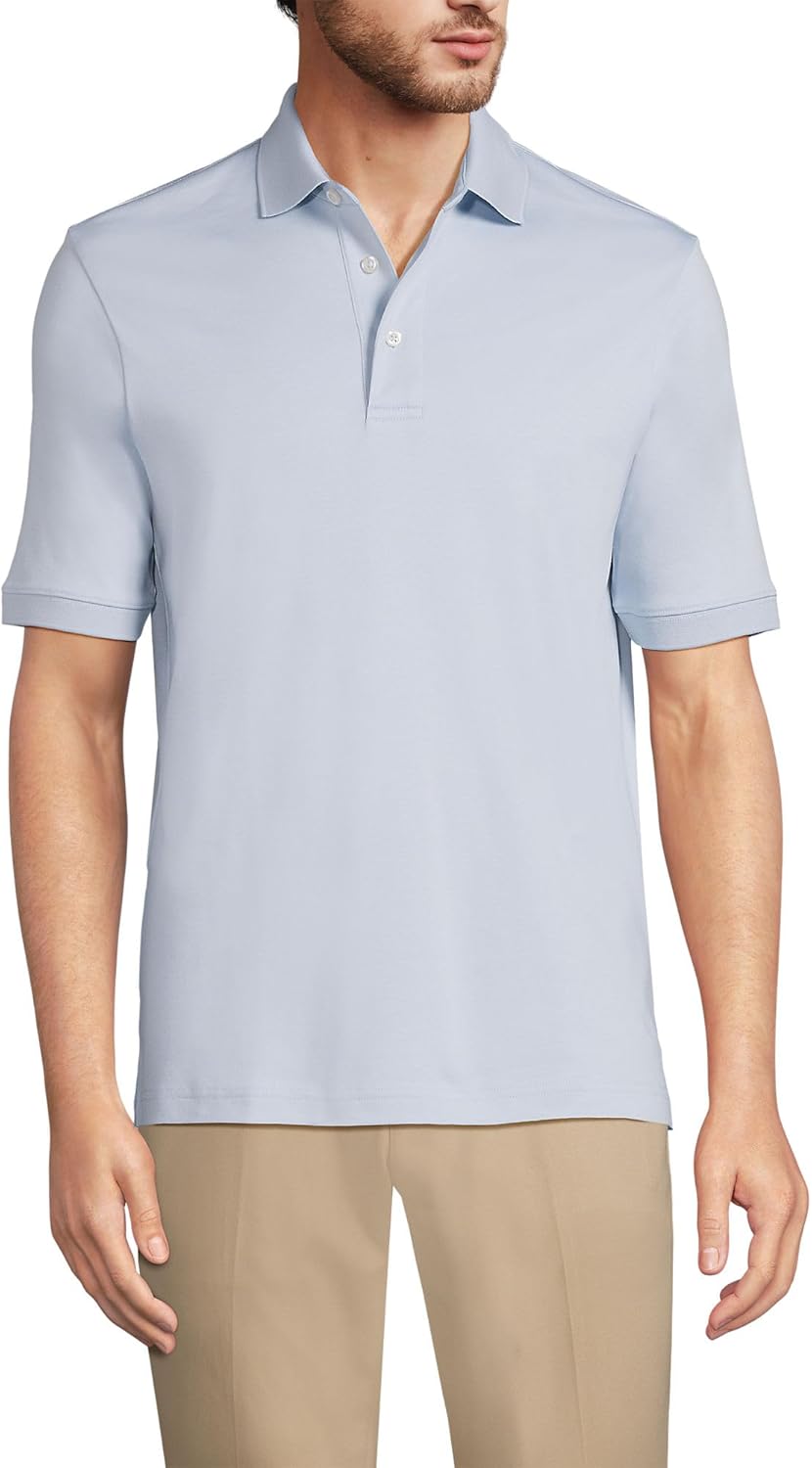 Men's Short Sleeve Supima Cotton Polo Shirt for All Occasions