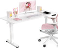 Veken 47.2 Inch Large Electric Standing Desk for Home Office