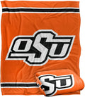 Oklahoma State University Silky Touch 60in x 80in Throw Blanket