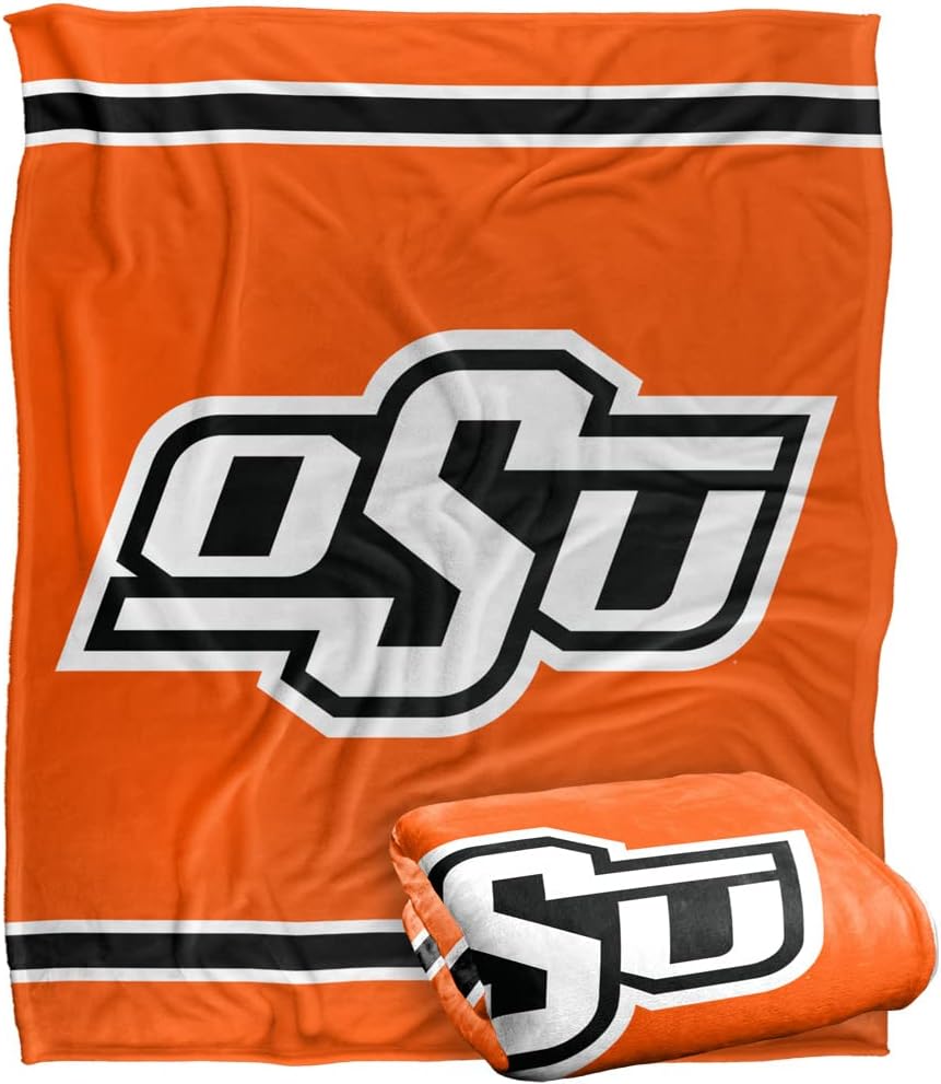 OKLAHOMA STATE UNIVERSITY Silky Touch Super Soft Throw Blanket
