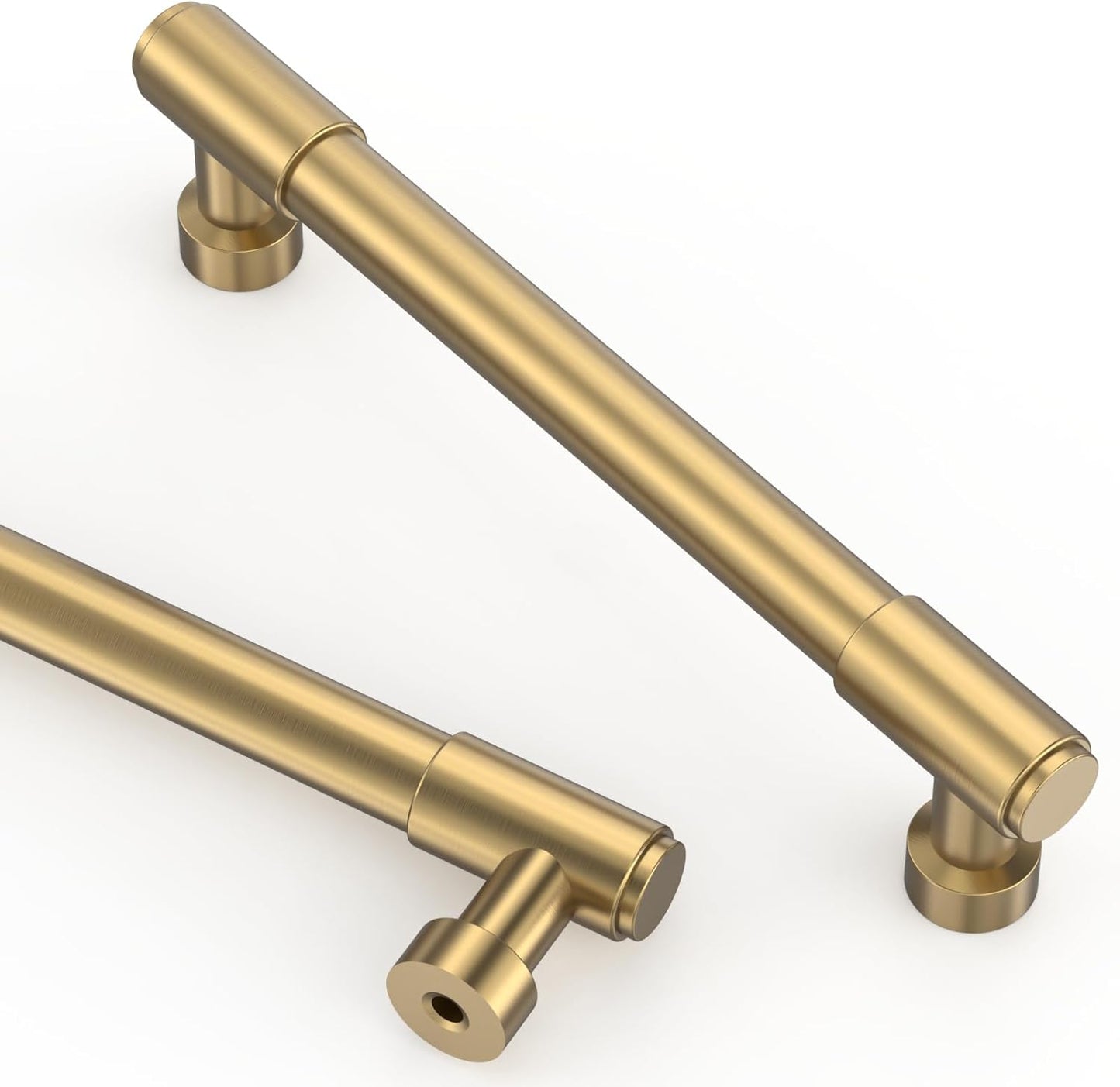 Champagne Bronze Cabinet Pulls 10 Pack 5 Inch Handles for Kitchen