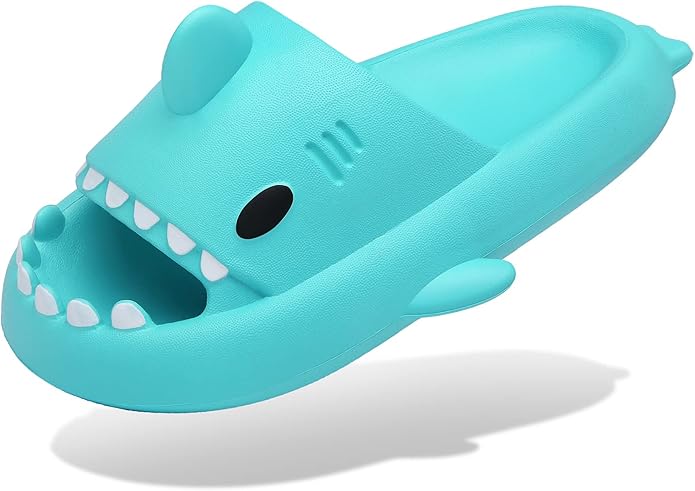 Men's and Women's Shark Slides Cloud Slippers for Summer Fun