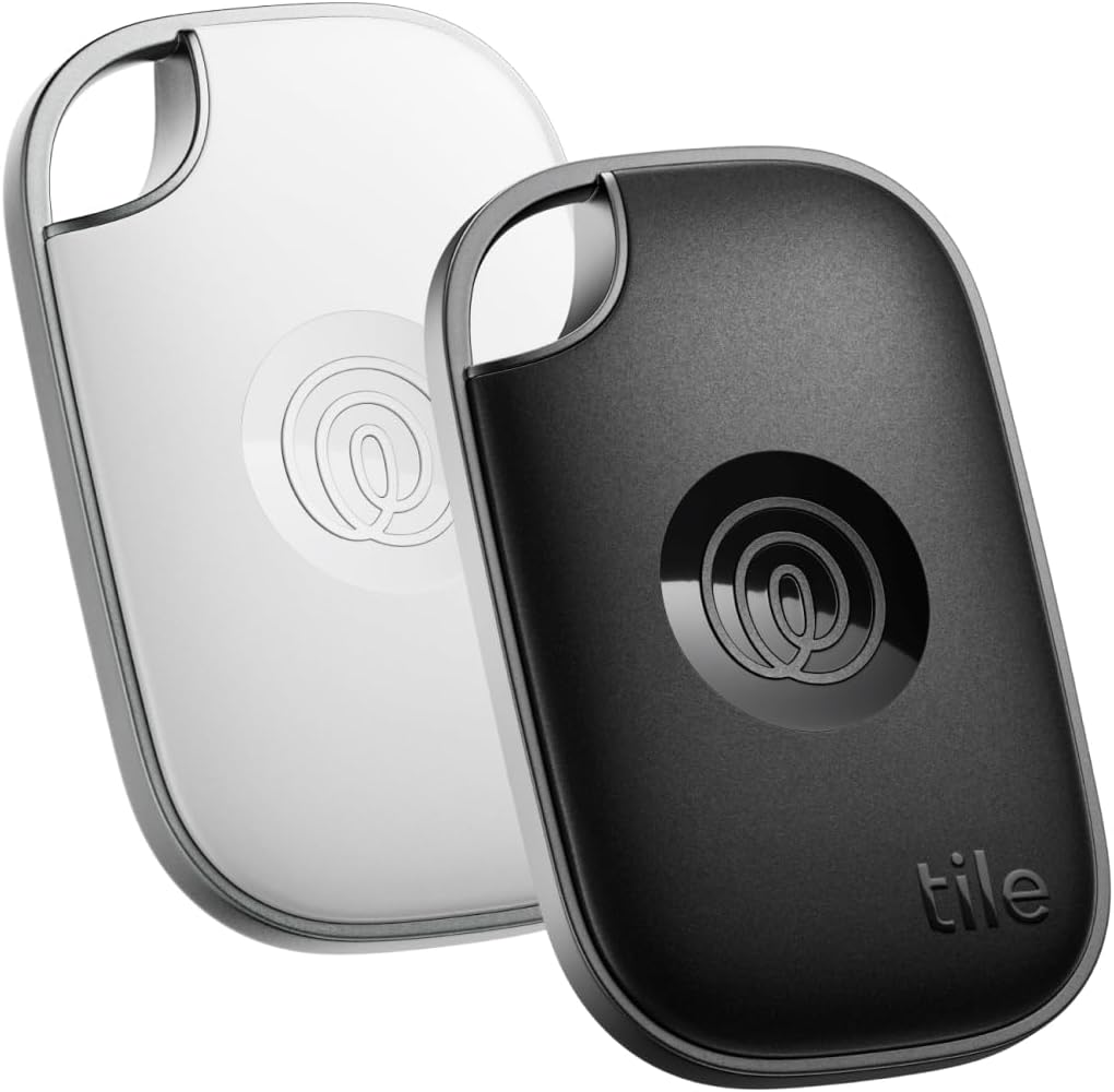 Tile Pro Bluetooth Tracker 2-Pack - Find Keys, Bags & More