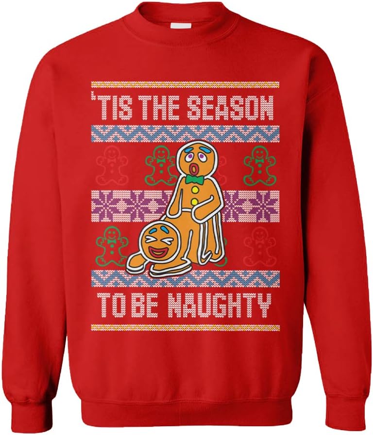 Festive Naughty Vibes Crewneck - Tcombo