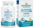 Ultimate Omega Mini D3 Lemon Flavor - High-Potency Omega-3