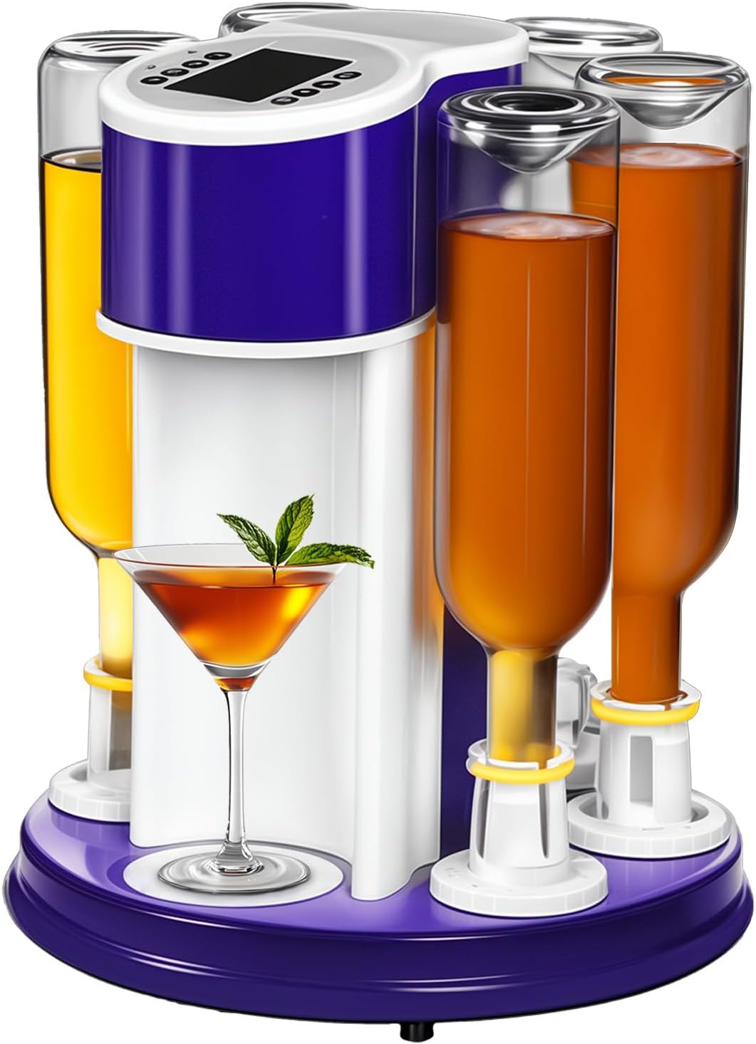 Josion Cordless Margarita Maker, 170 Recipes, Voice Control