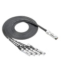40G QSFP+ to 4x SFP+ Breakout DAC Cable - Reliable 3-m Passive Twinax