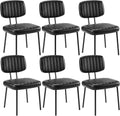 Sweetcrispy Sweetcrispy Dining Chairs Set of 6 - Upholstered Mid
