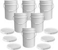 5 Gallon Food-Grade Bucket with Airtight Lid - Heavy-Duty, Made in USA
