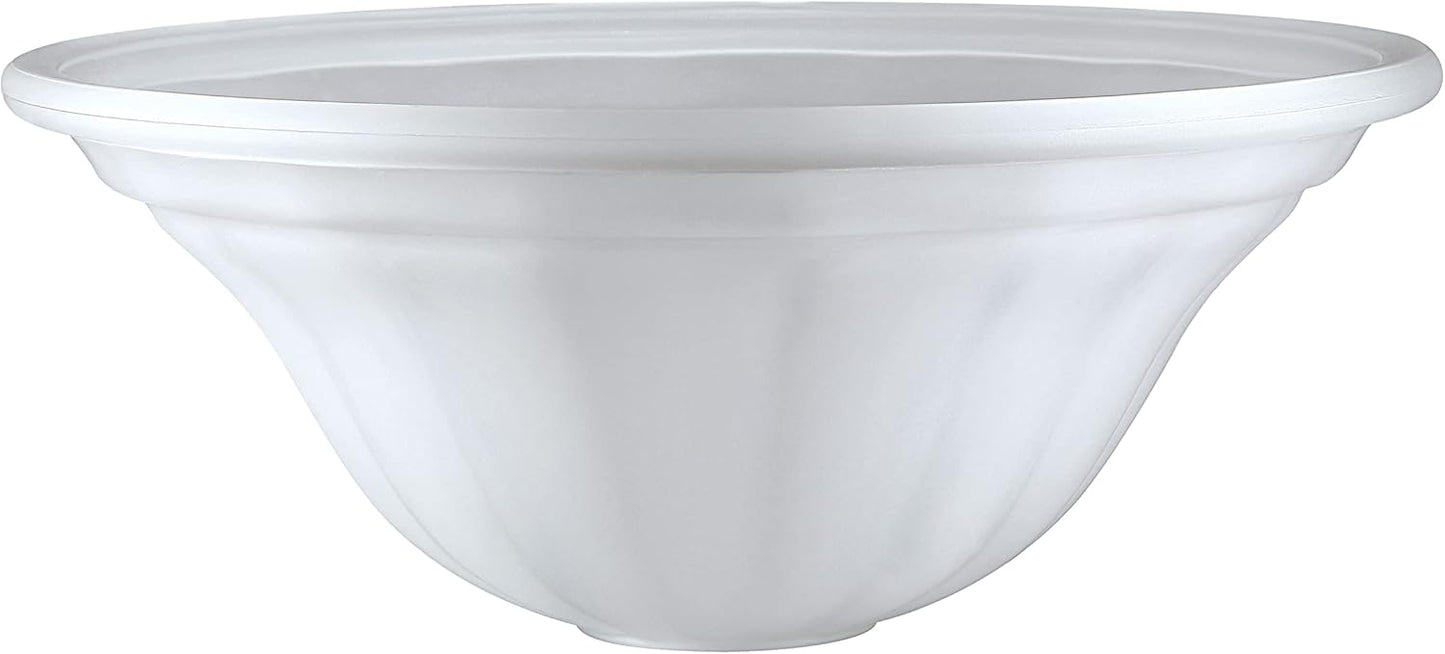 Frosted Shade for Medium Base Socket Torchiere and Pendant
