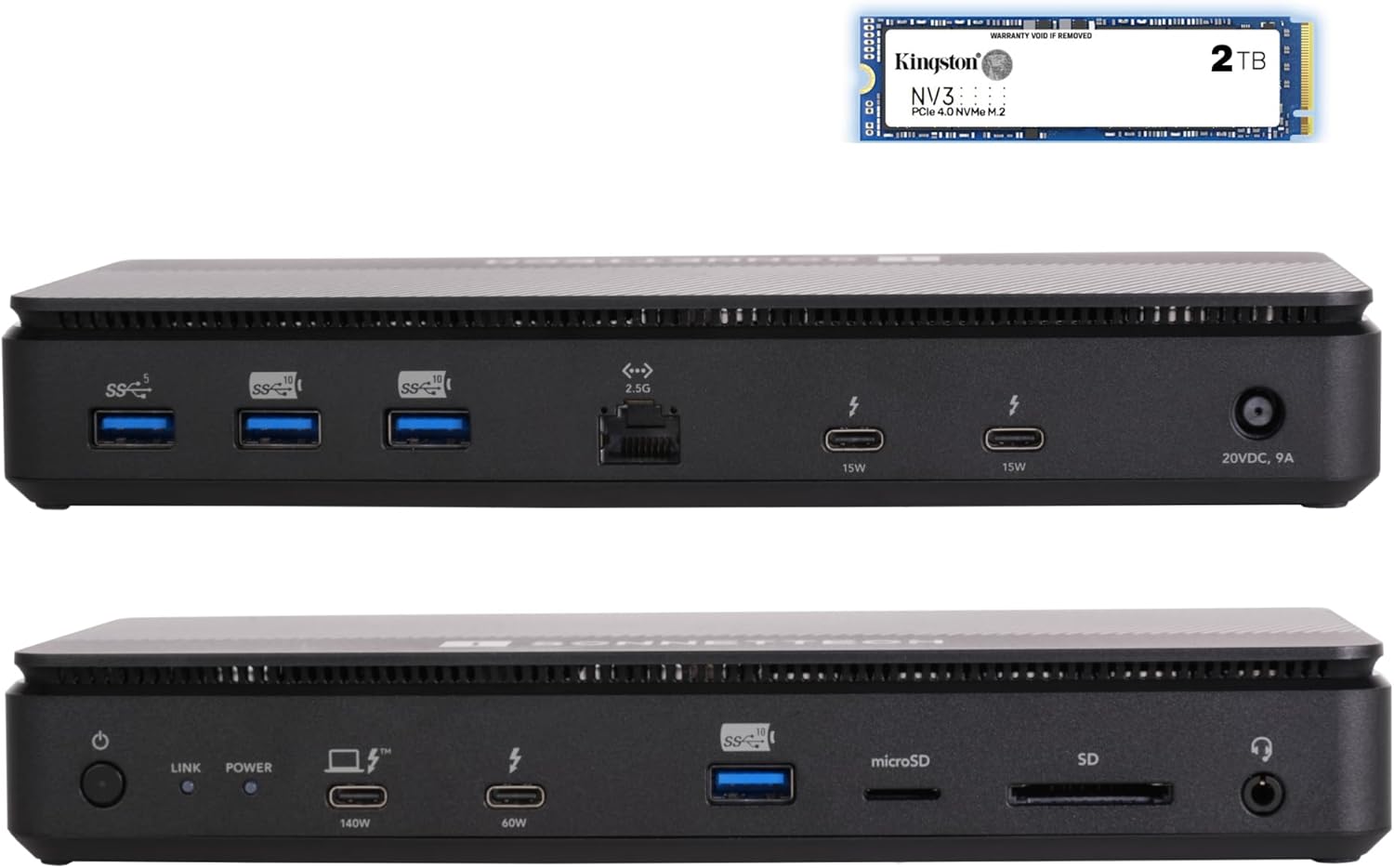 Sonnet Echo 13 Thunderbolt 5 SSD Dock with 6000MB/s Speed