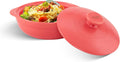 MINH LONG 2-Qt Porcelain Dutch Oven with Lid - Non-Toxic Heat