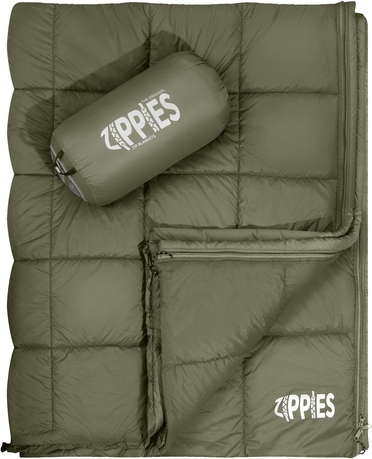 3M Thinsulate Queen Puffy Camping Blanket - Stay Warm Anywhere!