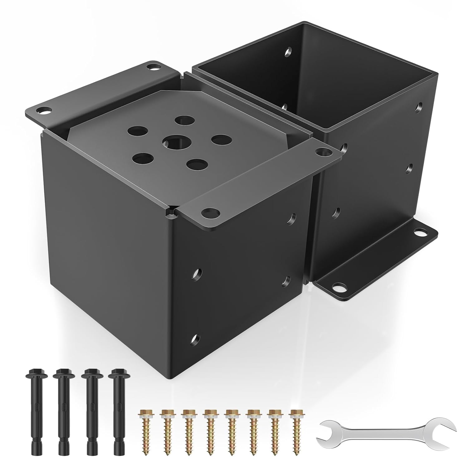 6x6 Post Base Heavy Duty Anchor for Decks and Pergolas