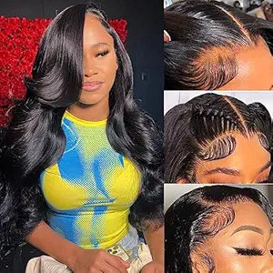 Body Wave Lace Front Wigs Human Hair by FII Hair 24ftin
